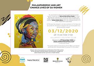 Smile Artist Africa | Philanthropy and Art Change Lives of SA Women Auction